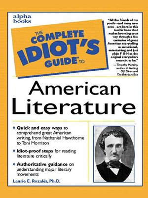 cover image of The Complete Idiot's Guide to American Literature